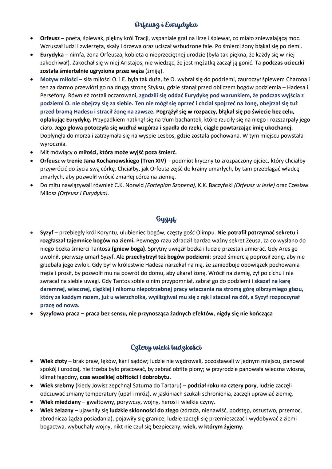 
<p>Mit to opowieść o bóstwach i istotach nadprzyrodzonych, przekazywana przez daną społeczność, zawierająca w sobie wyjaśnienie sensu świat