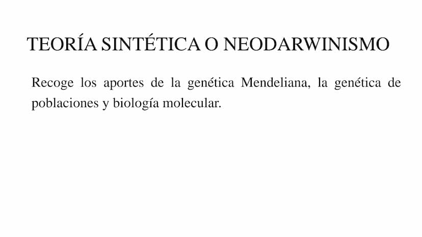 DEFINICIÓN
La evolución biológica es el proceso continuo de transformación
de las especies a través de cambios producidos en sucesivas
gener