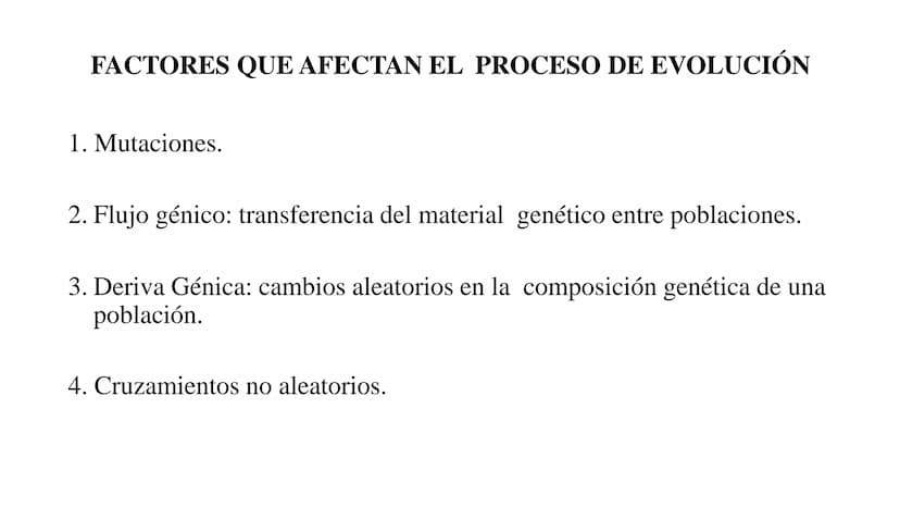 DEFINICIÓN
La evolución biológica es el proceso continuo de transformación
de las especies a través de cambios producidos en sucesivas
gener