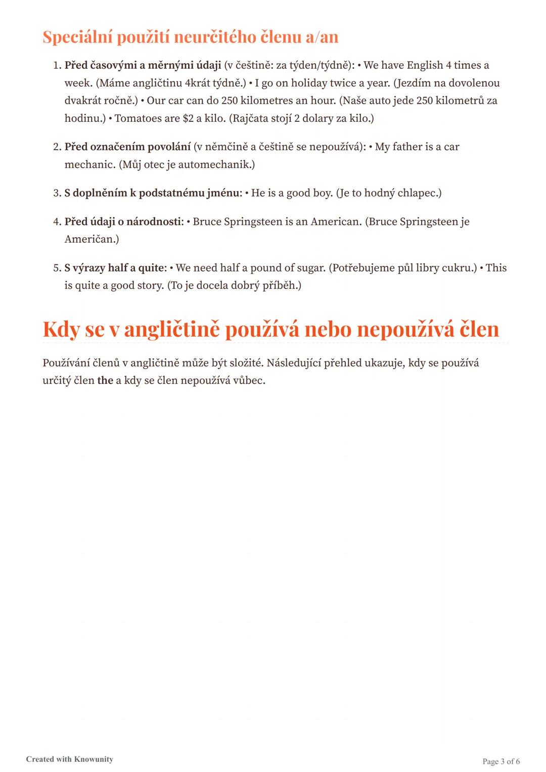 # Členy v angličtině

Vysvětlení určitého členu (the) a neurčitého členu (a/an) v angličtině, jejich použití a
výslovnost.

# Členy v anglič