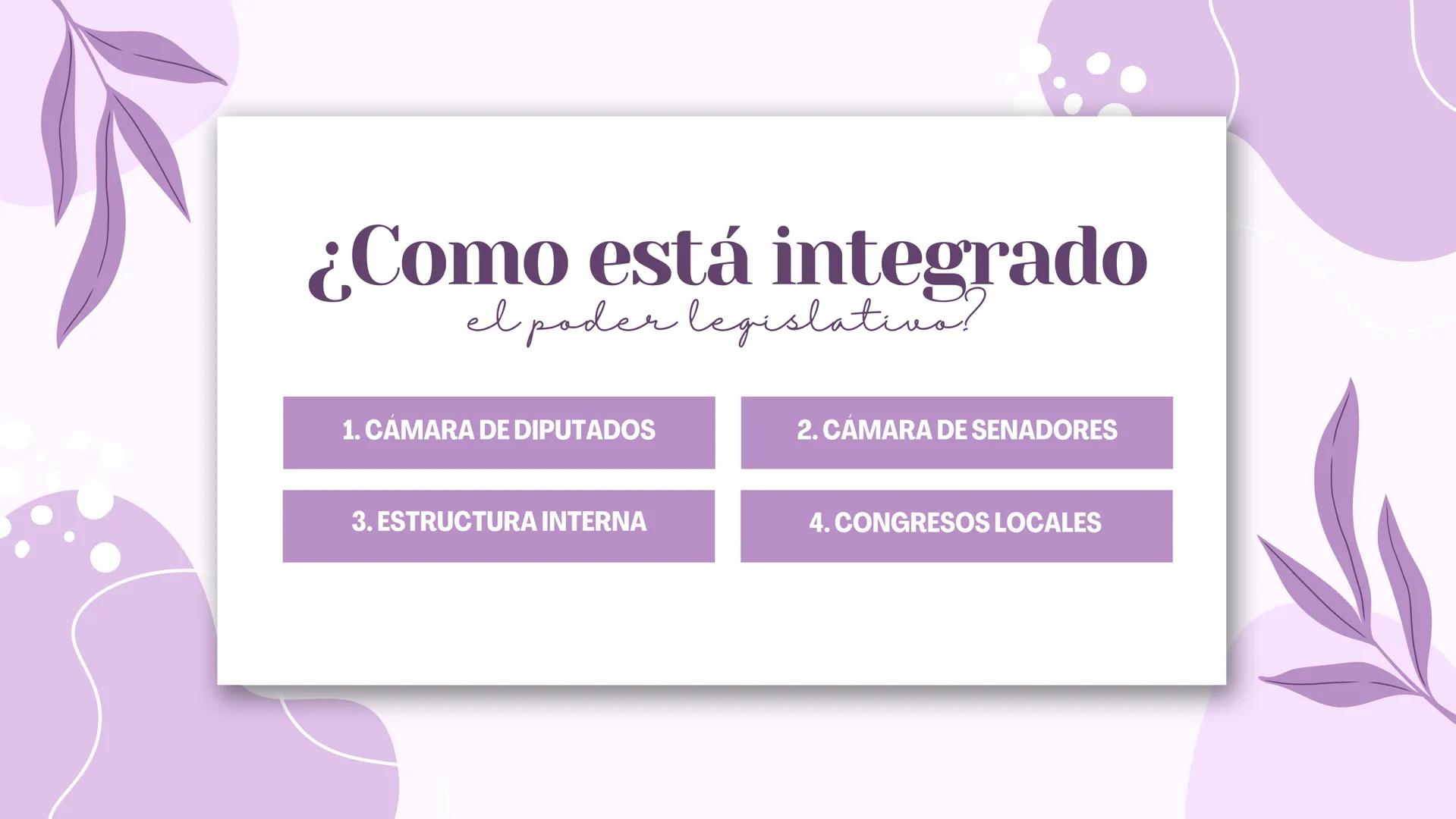 Poderes de la
Unión ¿Qué son?
Los Poderes de la Unión en México se refieren
a las tres ramas del gobierno federal que
tienen la responsabili