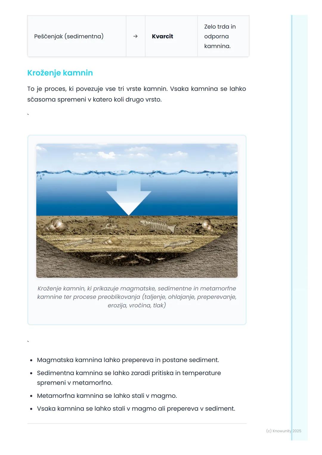 # Kamnine in minerali

Uvod v kamnine in minerale

Kamnine in minerali so osnovni gradniki Zemljine skorje, imenovane
litosfera. Vse, po čem