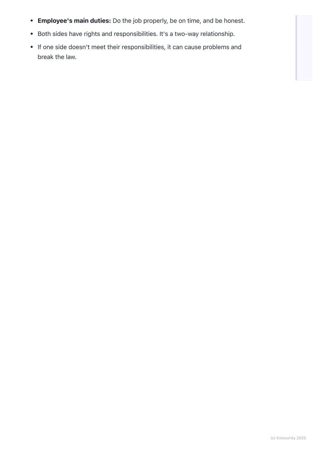 # Employees and Employers

## The relationship between employers and employees

This topic is about the two main groups of people in a busin