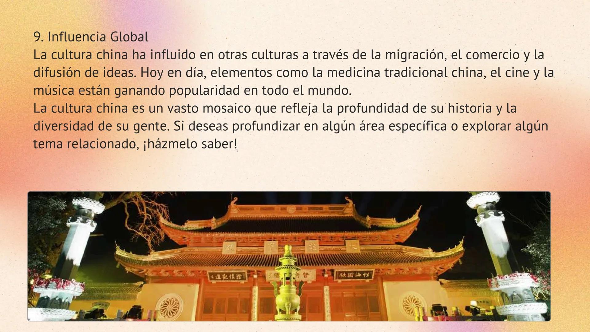# FILOSOFIA Y
# RELIGION

1. Filosofía y Religión

*   Confucianismo: Fundado por Confucio, se centra en la moralidad,
    la ética y la imp