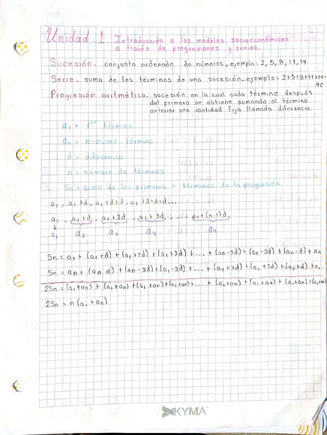 Entendiendo Sucesiones, Medias y División Sintética
