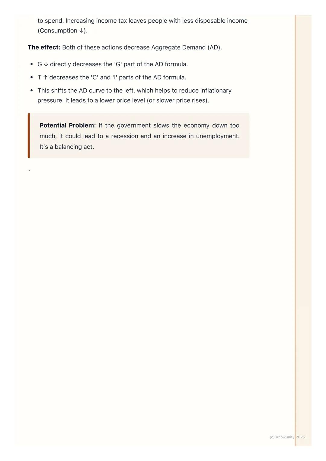 # Fiscal Policy

What is fiscal policy?

Fiscal policy is how the government uses its own spending and the taxes it
collects to influence th
