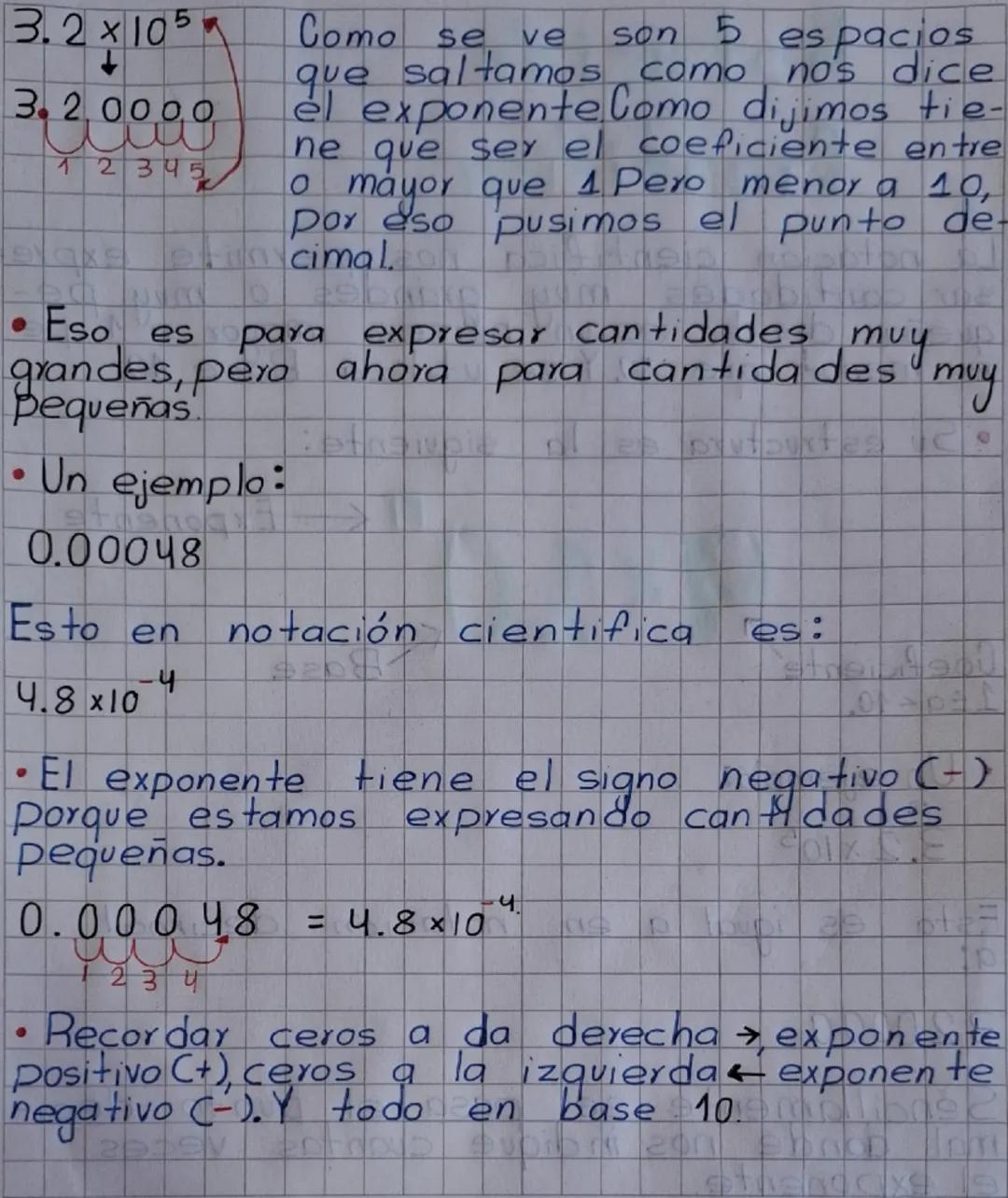 # Notación

# Cientifica

La notación cientifica nos permite expre-
sar cantidades muy grandes o muy pe-
queñas donde es un numero mayor a 1
