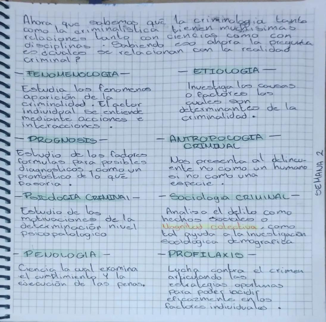 DISCIPLINAS
RELACIONADAS
En la criminologia & claro en la criminalistica
no solo hablamos
ocupamos la deducción que se enchigan
o más bien n