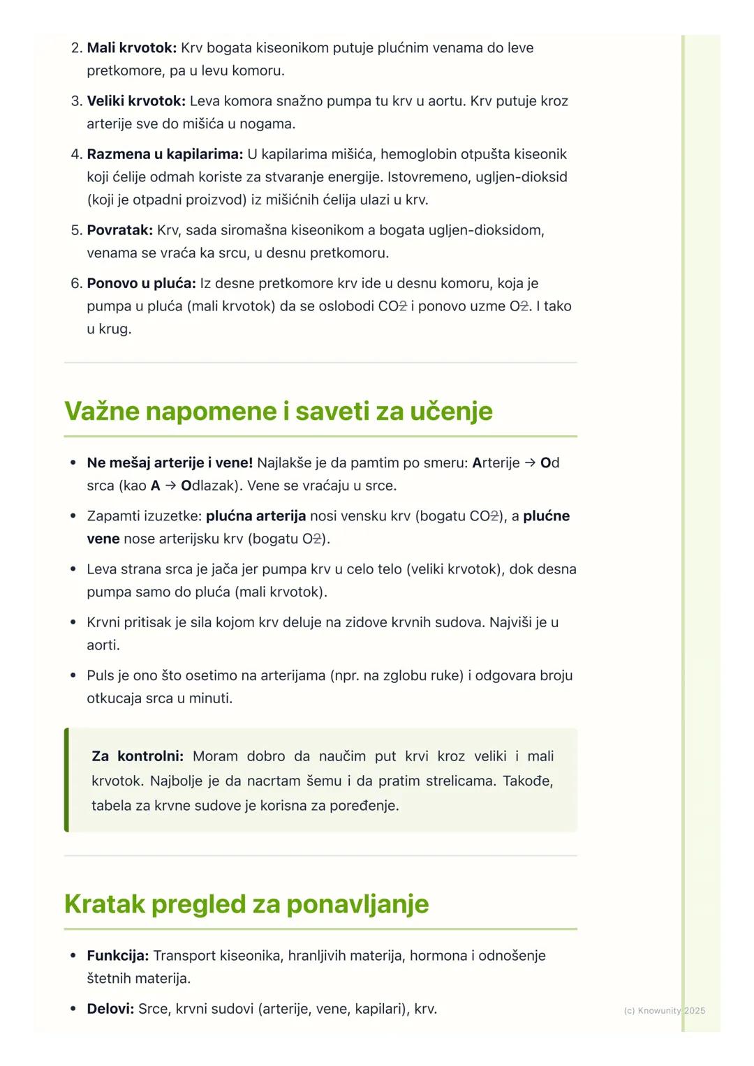 # Sistem za krvotok

Uvod u sistem za krvotok

Sistem za krvotok je transportni sistem našeg tela. Njegov glavni zadatak je da
prenosi važne