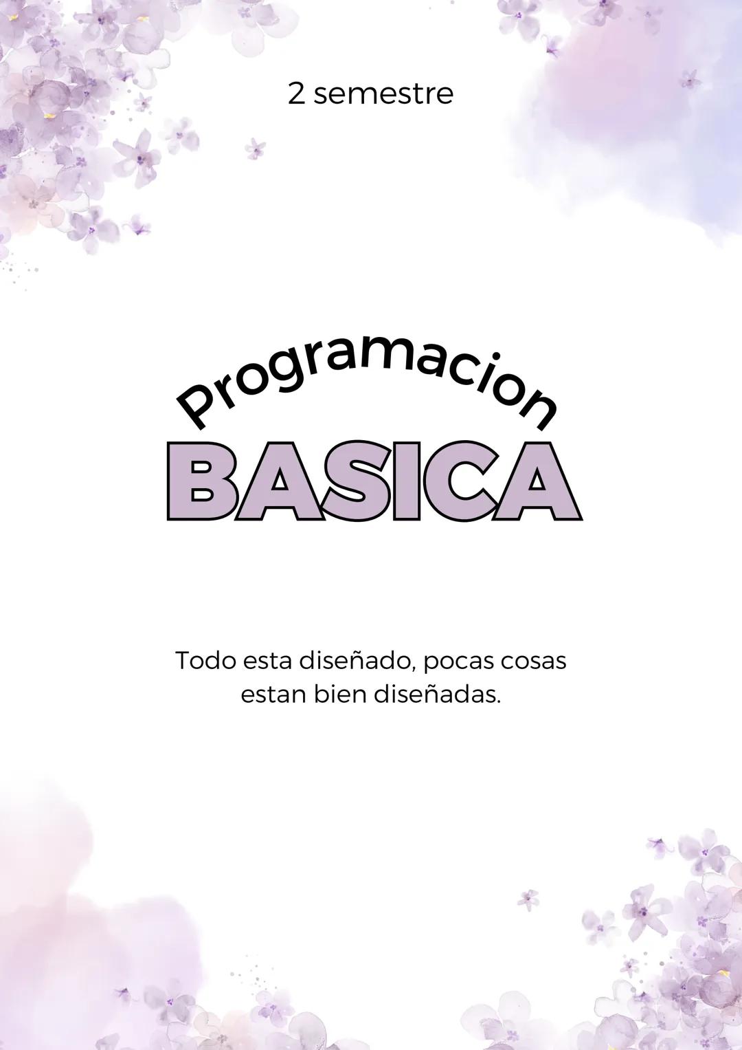 Programación Básica: Conceptos y Herramientas Esenciales