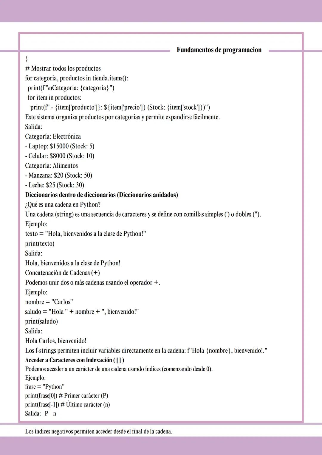 2 semestre

# Programacion
## BASICA

Todo esta diseñado, pocas cosas
estan bien diseñadas. Indice
01. Fundamentos de programacion
02. Encap