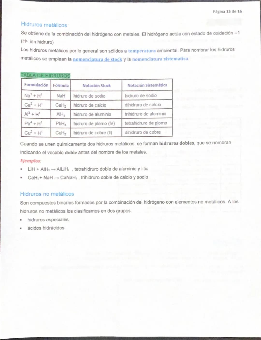 Página 1 de 16
QUÍMICA I
NOMENCLATURA DE FUNCIONES QUIMICAS INORGÁNICAS J/21/nov/2024
JAM
Reglas de nomenclatura
La nomenclatura quimica es 
