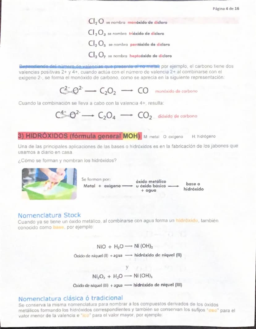 Página 1 de 16
QUÍMICA I
NOMENCLATURA DE FUNCIONES QUIMICAS INORGÁNICAS J/21/nov/2024
JAM
Reglas de nomenclatura
La nomenclatura quimica es 
