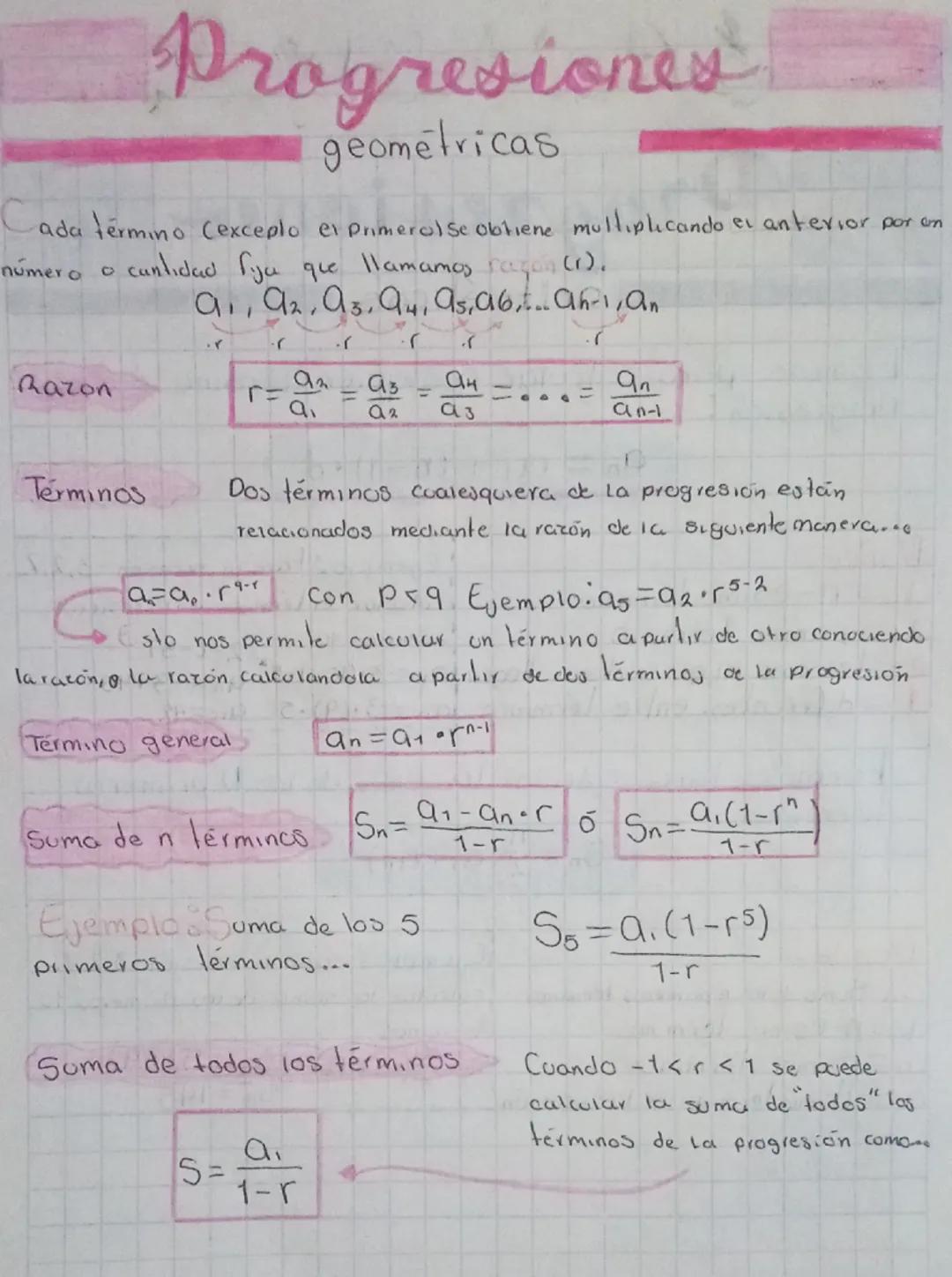 Progresiones
para
Famula
Progresion.
aritméticas
calcular cualquier Termino de unas
an = a₁+ (n-1) d
Donde
an n-ésimo término
91 primer term