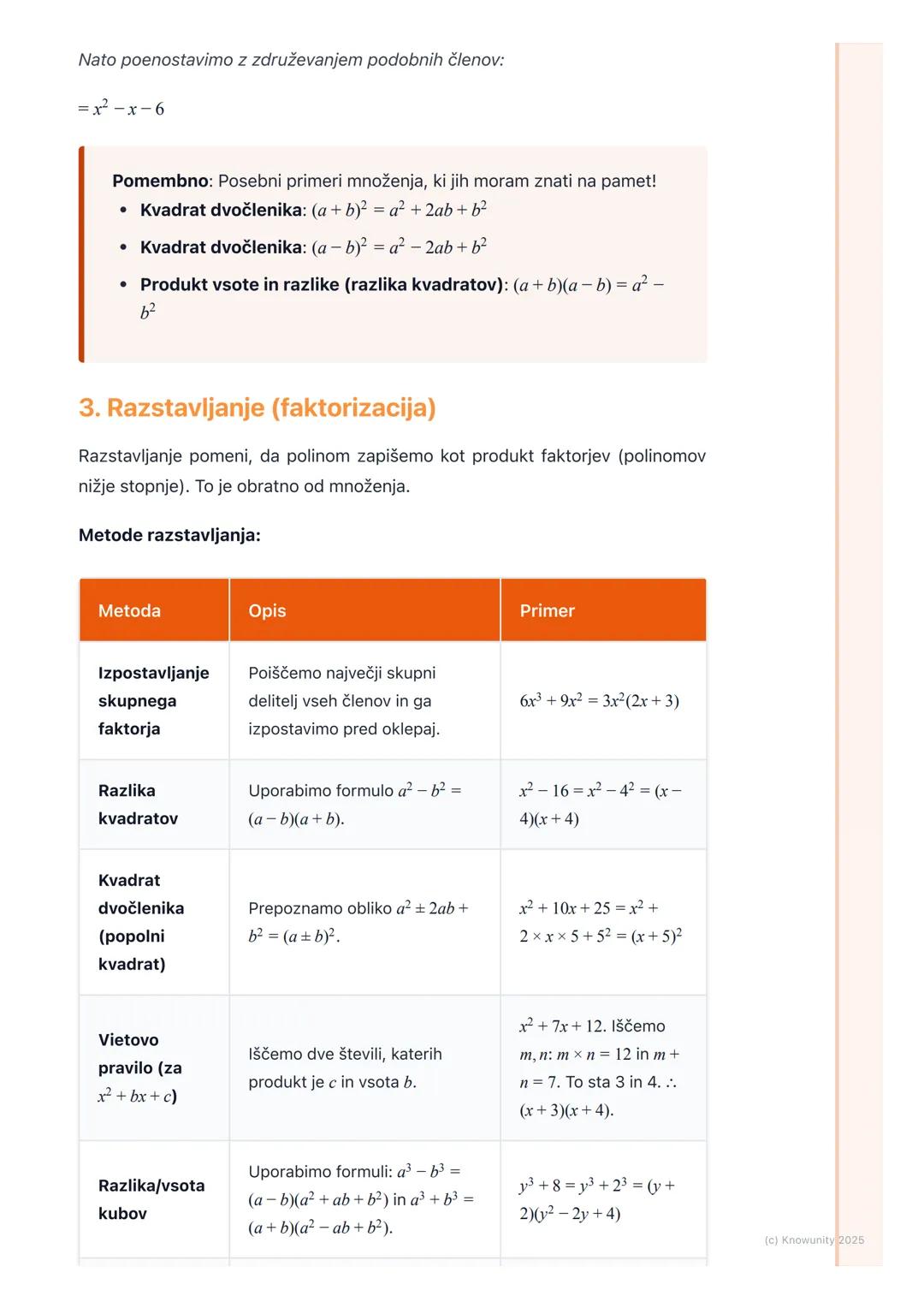 # Algebrski izrazi in polinomi

## Uvod v algebrske izraze in polinome

Algebrski izrazi so osnova algebre. Sestavljeni so iz števil, spreme