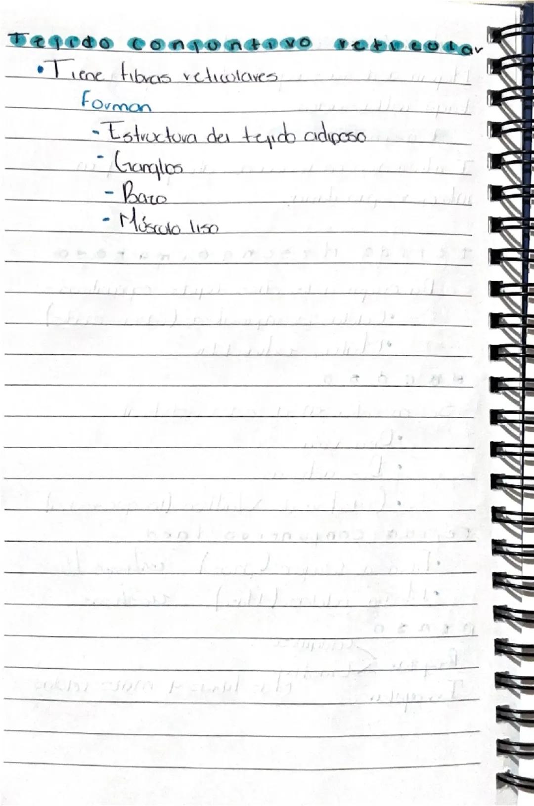 # TEJIDO CONTUNTIVO

tejido conectero

•Tiene varias células y matriz extracelular 1

(Red de proteínas y moléculas que vodea y da

soporte 