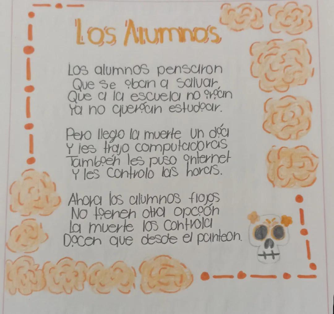 Calaverita Literaria: La Escuela