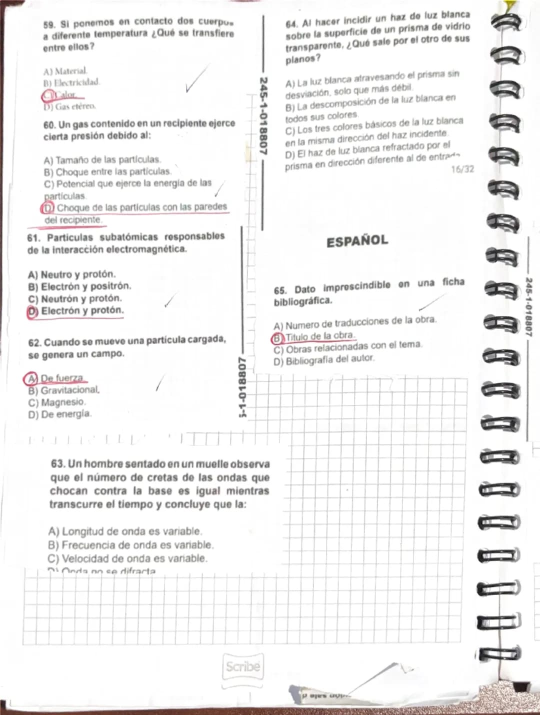 MATEMÁTICAS
1. Se sabe que en una población una de cada
ocho personas es niño. Si en una fiesta de
esa población hay 400 personas. ¿Cuántos

