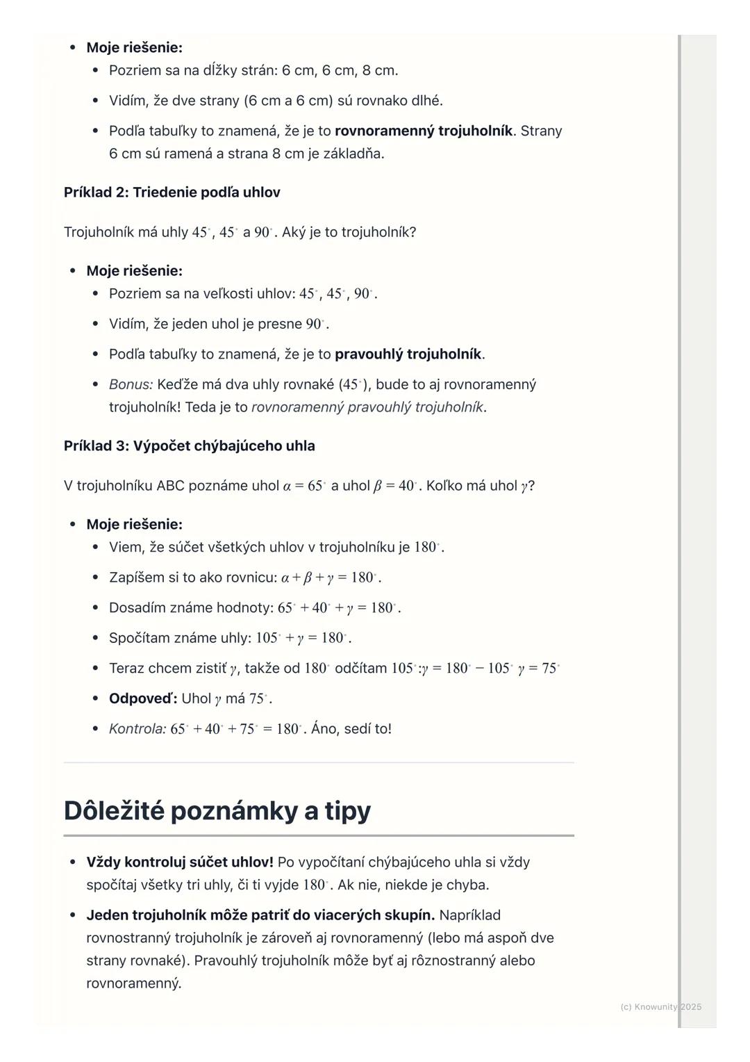 # Trojuholníky

## Úvod do trojuholníkov

Trojuholníky sú super dôležité tvary v matematike, hlavne v geometrii. Sú
všade okolo nás v domoch
