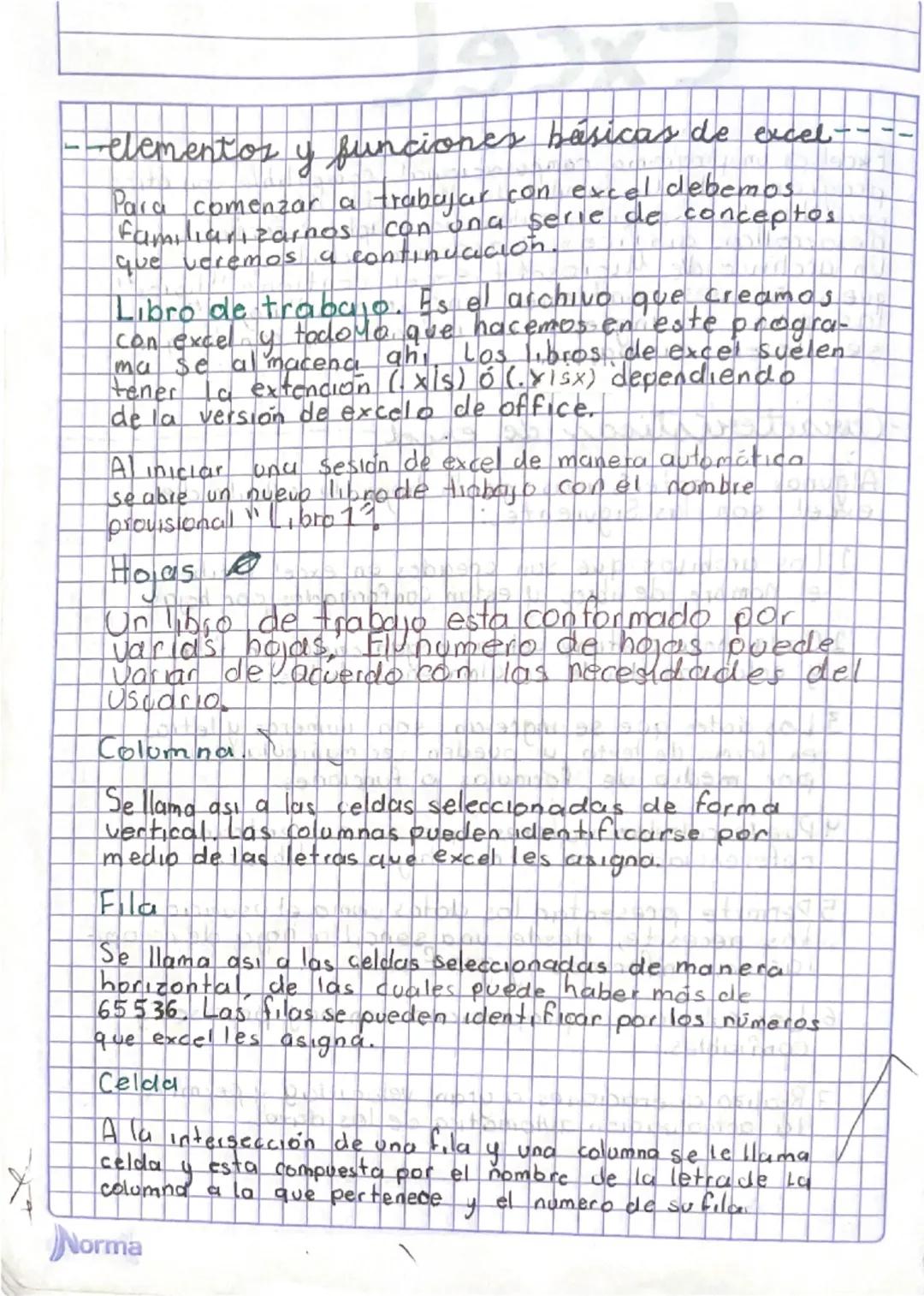 Excel
Excel es un programa computacional compatible con otros
programas de
La familla de Microsoft Office que
permite realizar calculos mate