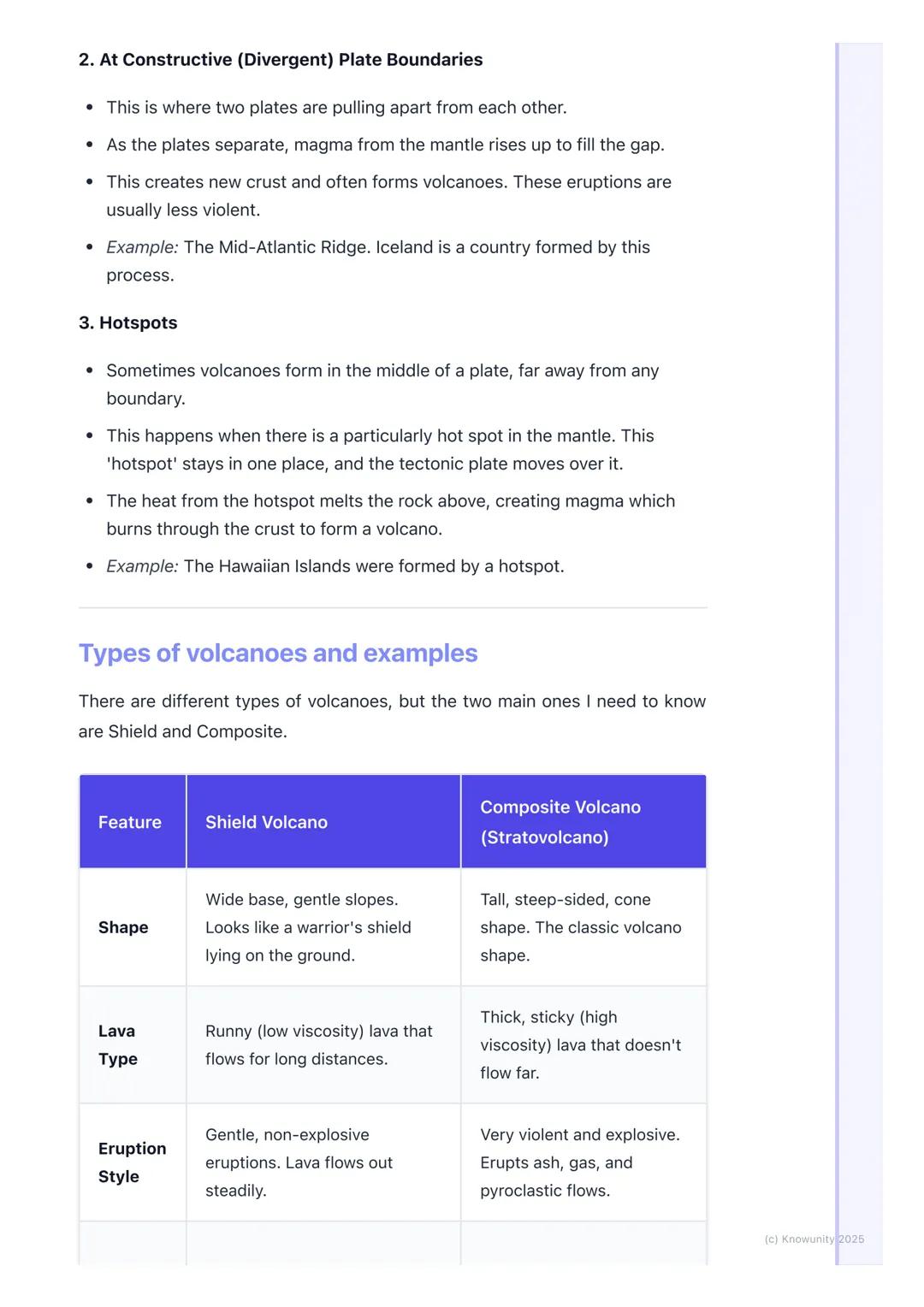 # Volcanoes

Introduction to volcanoes

Volcanoes are openings, or vents, in the Earth's crust where molten rock, ash,
and hot gases can esc