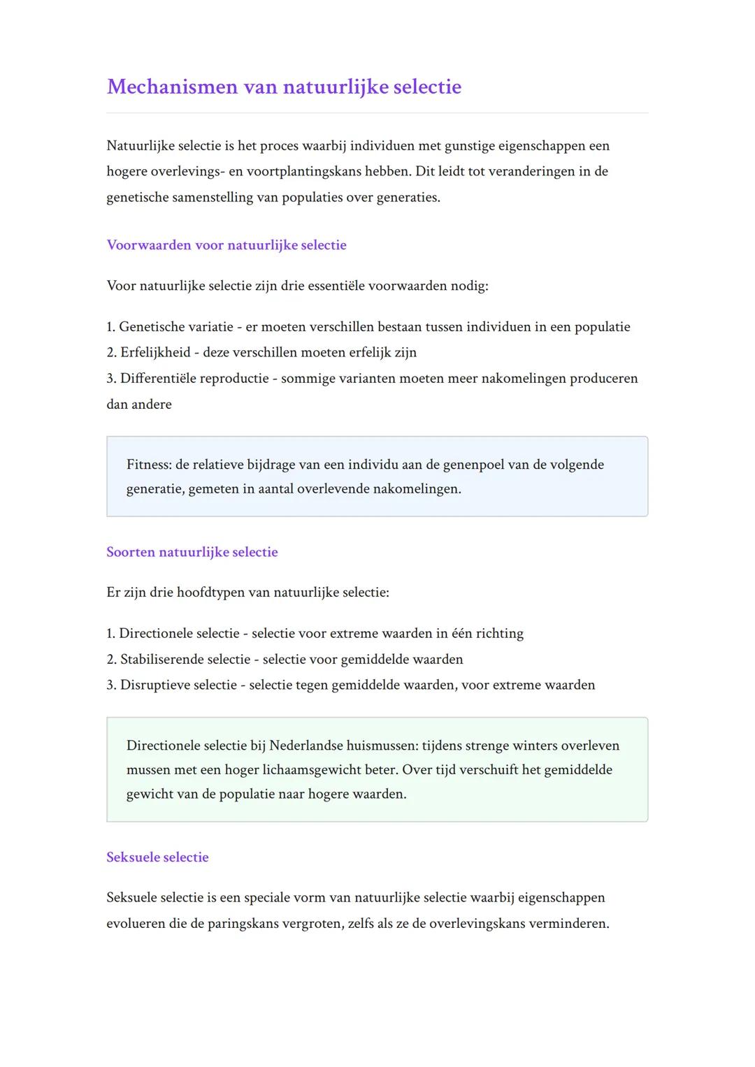 Evolutietheorieën en natuurlijke
selectie in de biologie
Evolutietheorieën, natuurlijke selectie en genetische variatie
Biologie • Grade 12 
