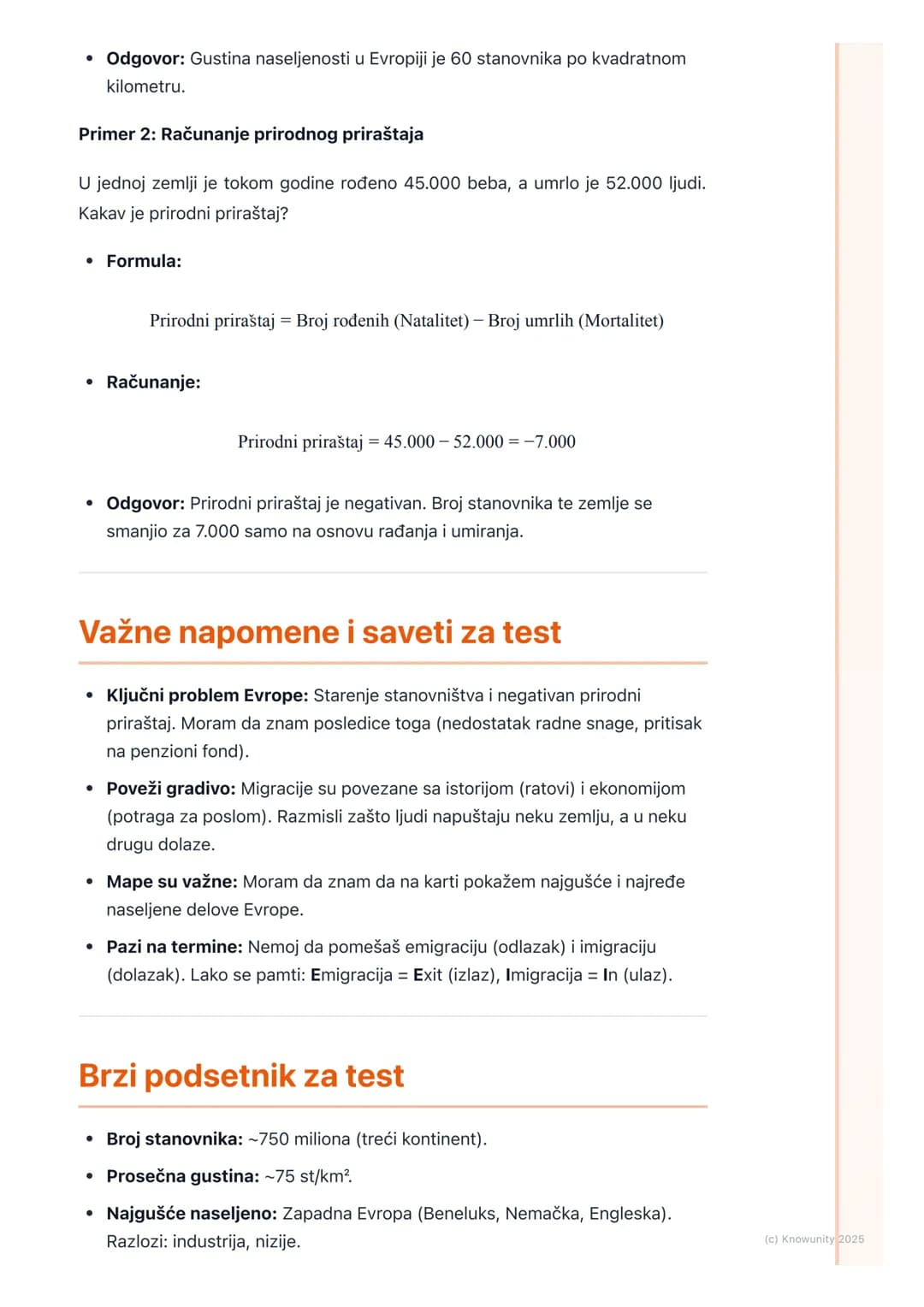 # Stanovništvo Evrope (broj, 
raspored, gustina, kretanje,
struktura)

Stanovništvo Evrope - opšti pregled

Evropa je relativno mali kontine