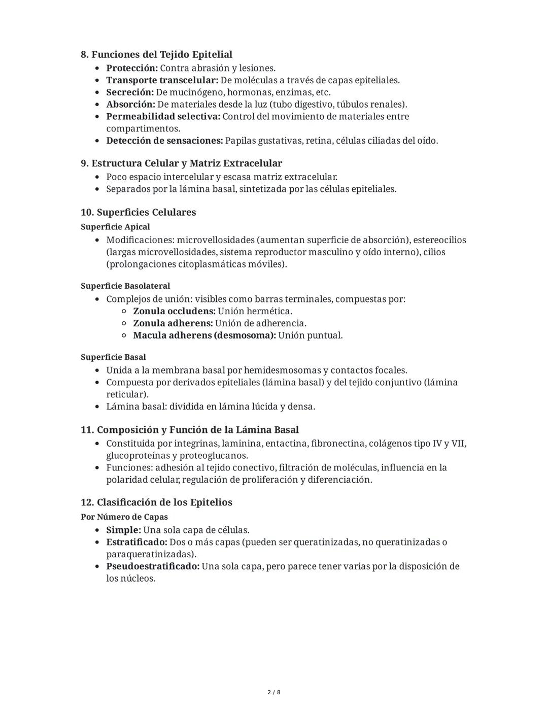 # Resumen Integral: Tejido Epitelial y Tejido Glandular

## Sesión 3: Tejido Epitelial

### 1. Introducción y Objetivos

El tejido epitelial