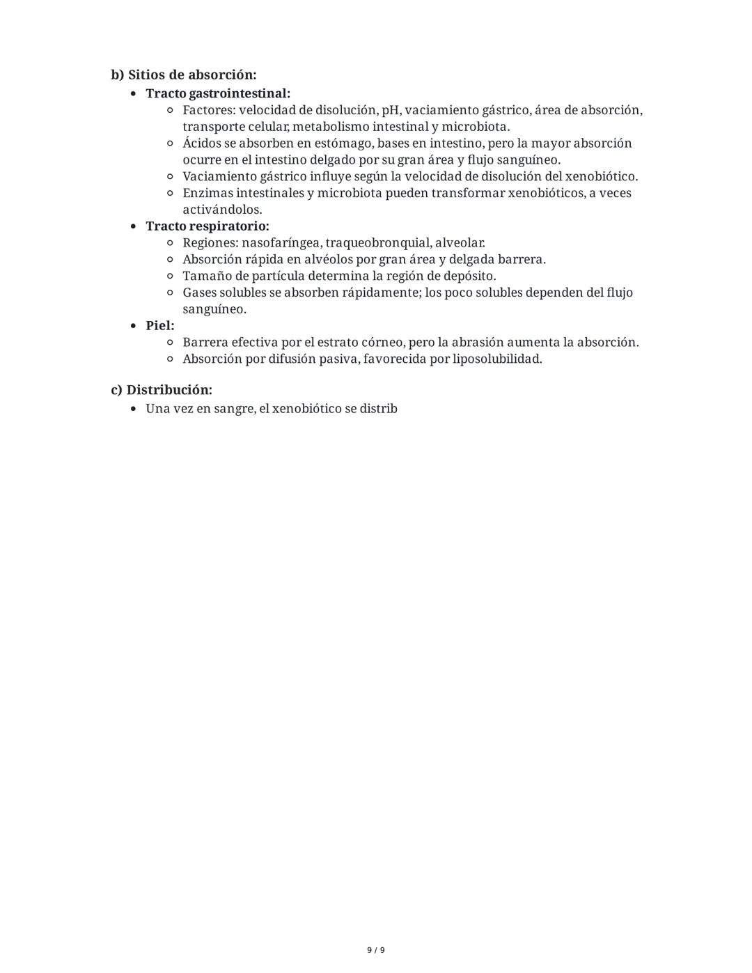 Resumen Extendido: Introducción a la Toxicología
1. Definiciones Fundamentales

* Xenobiótico: Toda sustancia extraña al ser viviente, abarc