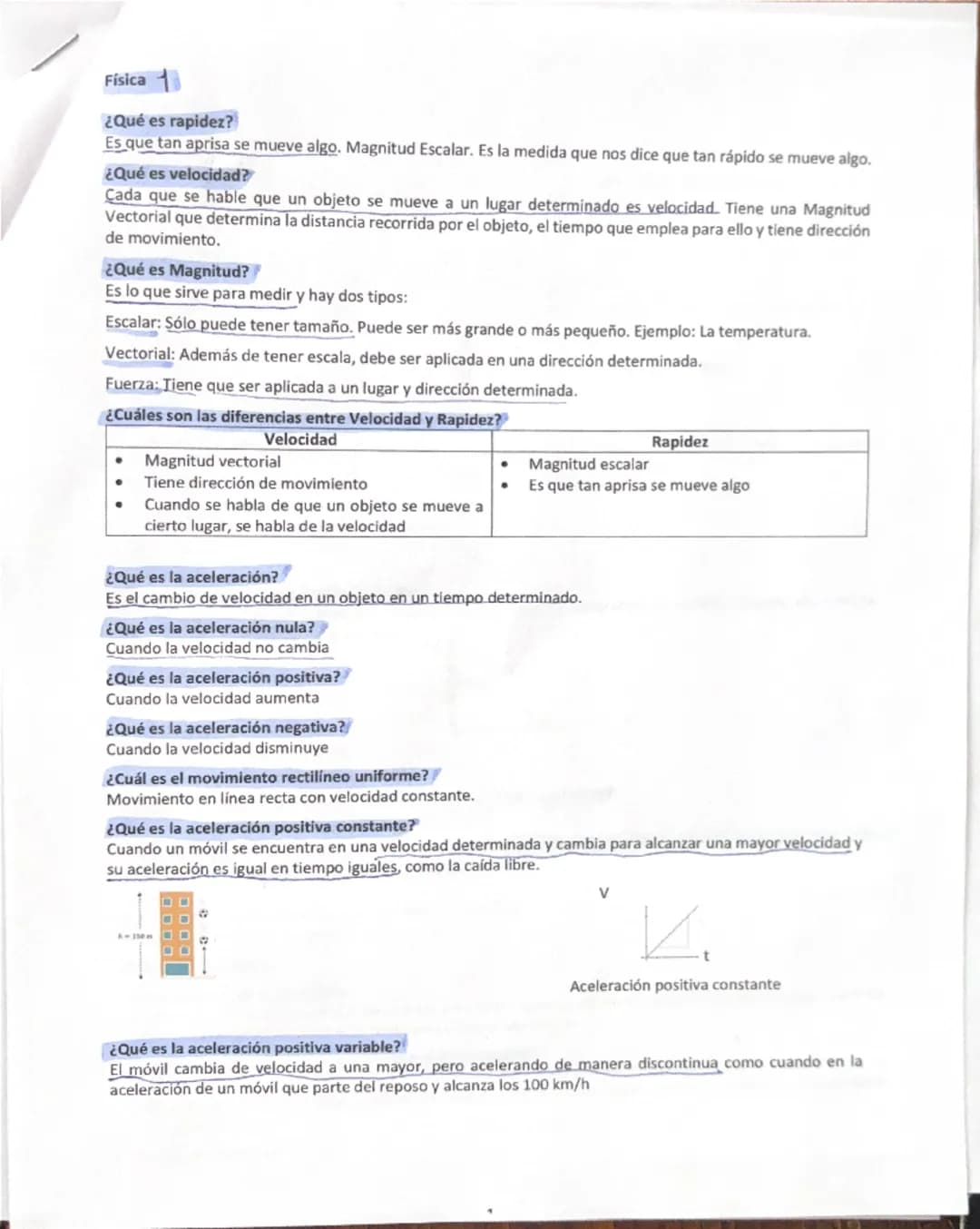 Conceptos básicos de física 