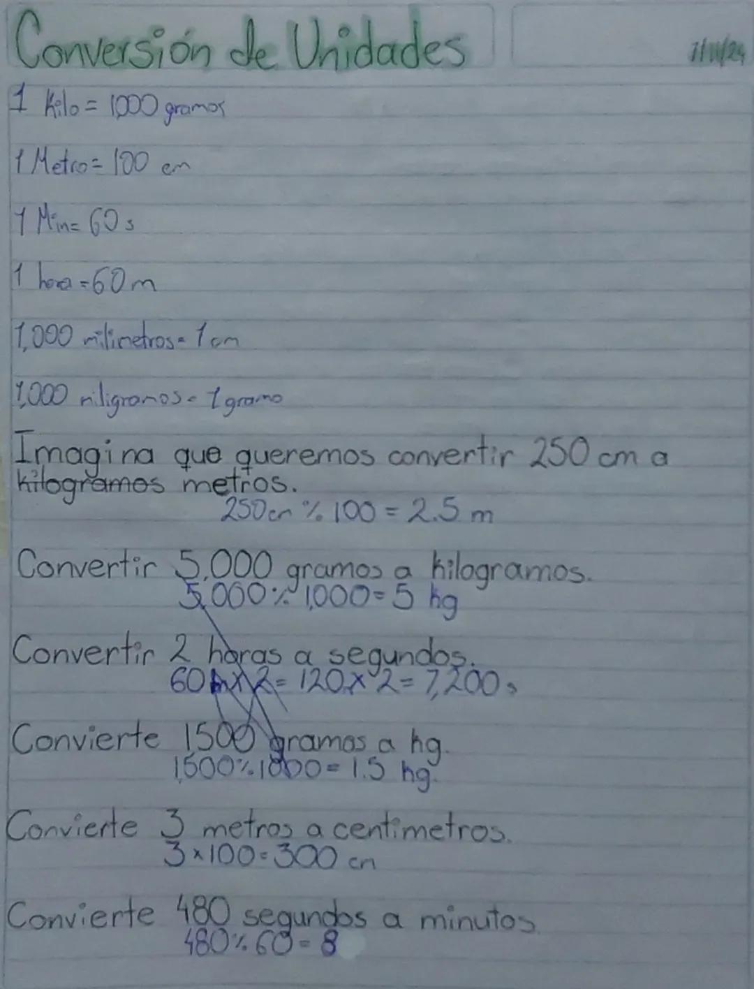 Guía de Conversión de Unidades de Medida