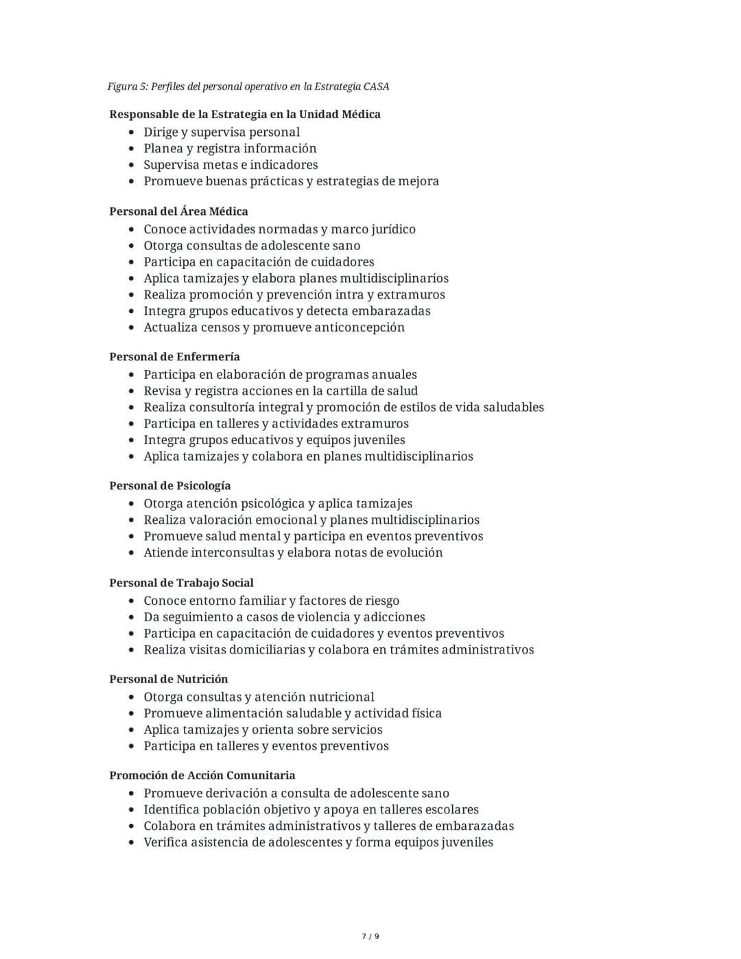 Lineamiento de la Estrategia del Centro de Atención a la Salud
del Adolescente (CASA) - IMSS-BIENESTAR
1. Introducción
El Modelo de Atención