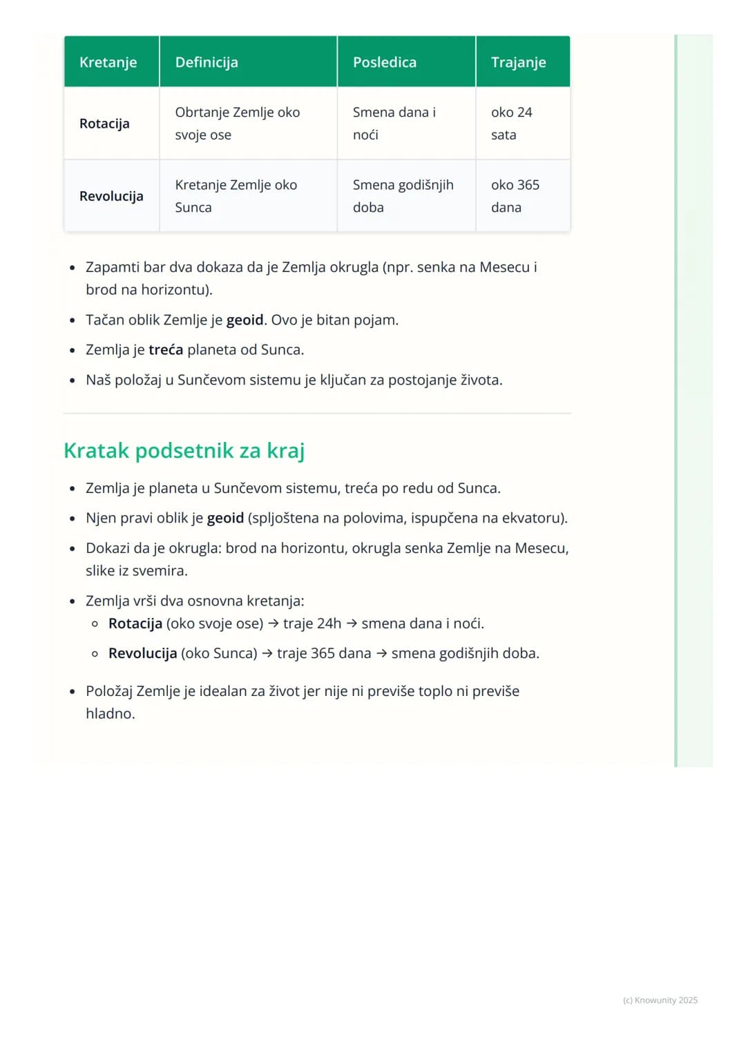 # Zemlja u svemiru

Uvod: Zemlja u svemiru

Naša planeta Zemlja nije sama, ona je deo ogromnog prostranstva koje
zovemo svemir ili vasiona. 