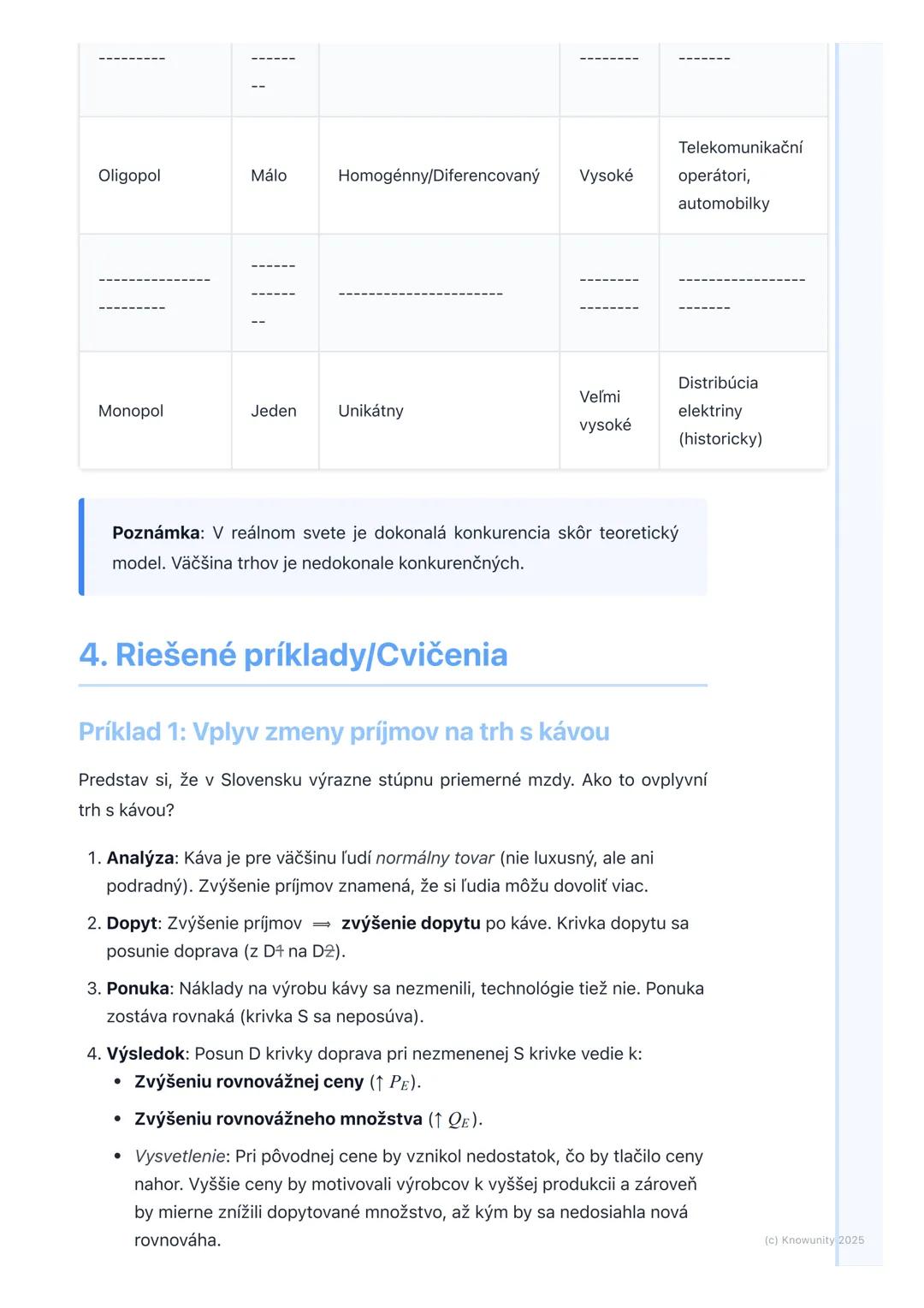 # Trh a trhový mechanizmus

1. Prehľad a úvod

Trh a trhový mechanizmus sú základné kamene, na ktorých stojí moderná
ekonomika. Je to spôsob