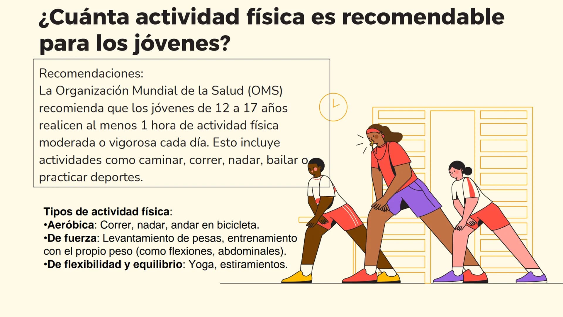 ¿Por qué es importante la
actividad física en la
juventud?
La actividad física regular es
fundamental durante la etapa joven
para un desarro