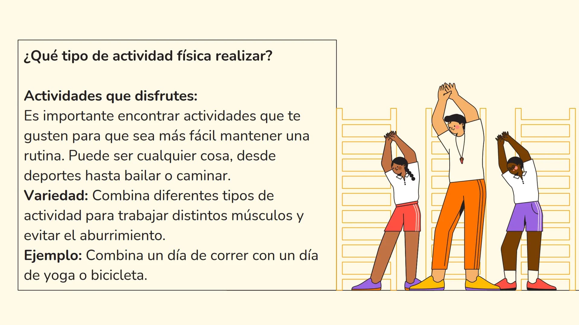 ¿Por qué es importante la
actividad física en la
juventud?
La actividad física regular es
fundamental durante la etapa joven
para un desarro