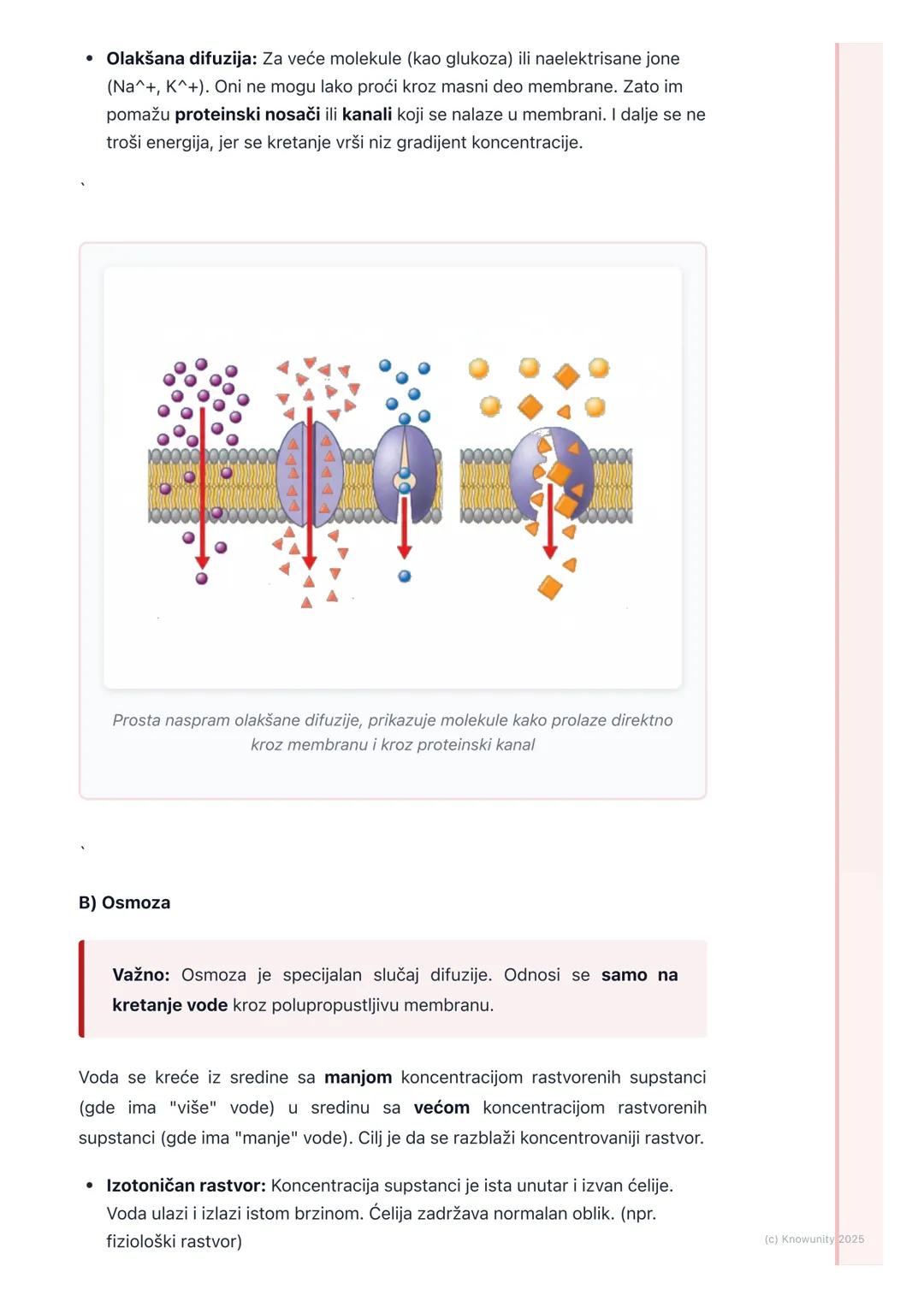 # Transport materija kroz
ćelijsku membranu

Uvod u transport kroz membranu

Ćelijska membrana je kao čuvar na kapiji ćelije. Ona odlučuje š
