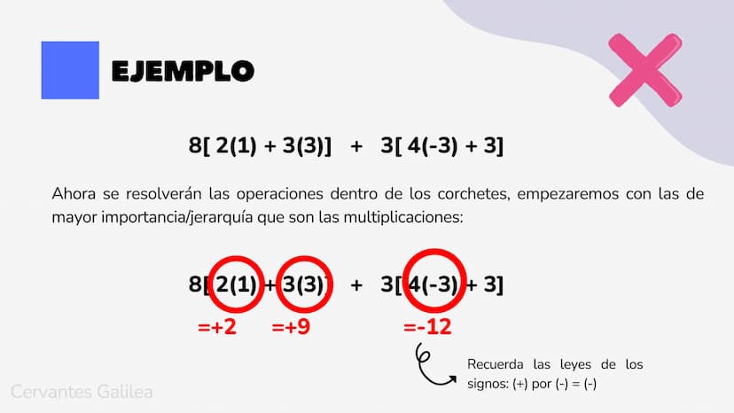 RECUERDA
01
02
03
Son de primer grado, por lo tanto sus exponentes serán
siempre de 1
Resolver de "adentro hacía afuera”. Primero se resulve