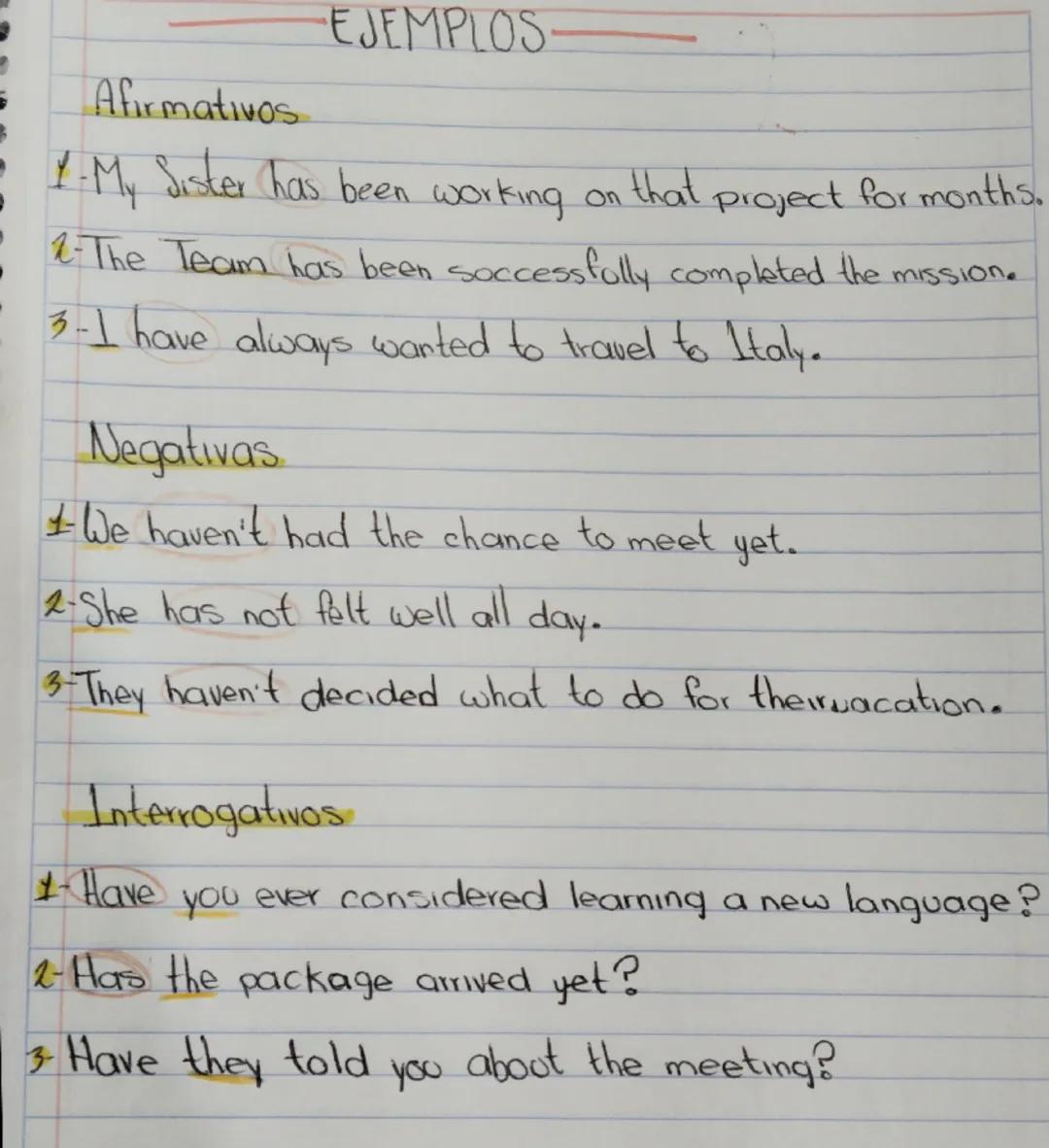# HOME - WORK 2
# Present Perfect

## Definición:
El present perfect es un tiempo verbal en inglés que se utiliza para hablar de acciones qu