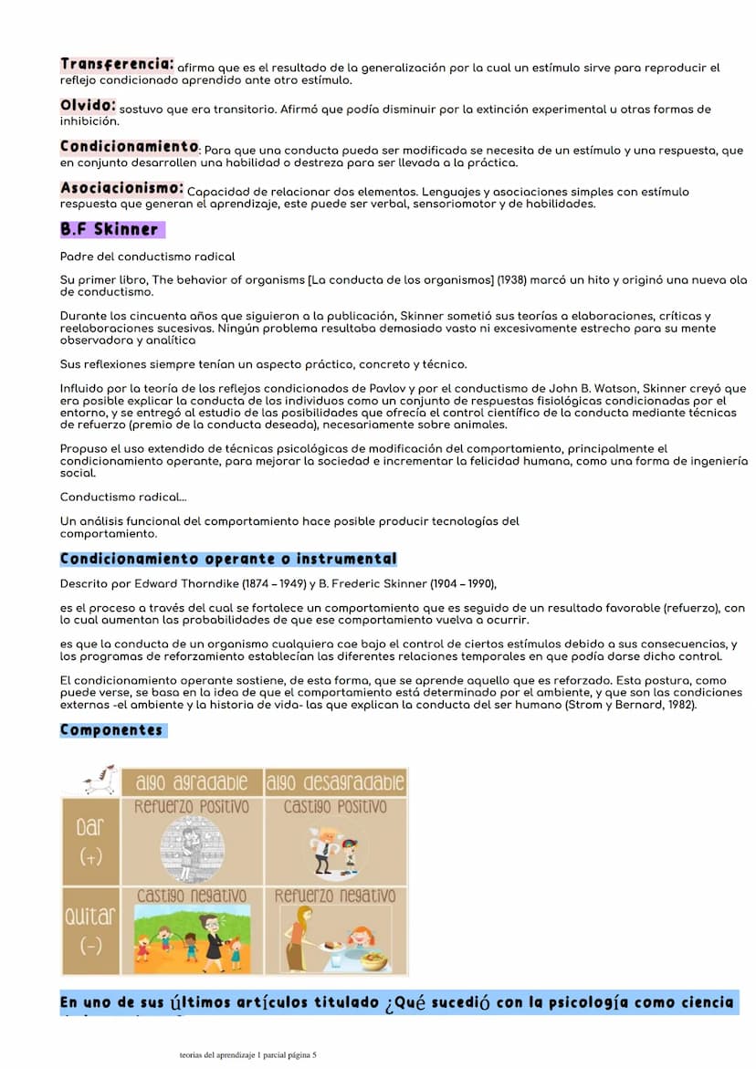 Teorías del aprendizaje
domingo, 14 de abril de 2024
07:00 p.m.
Que es aprendizaje
El aprendizaje es un proceso mediante el cual los seres h