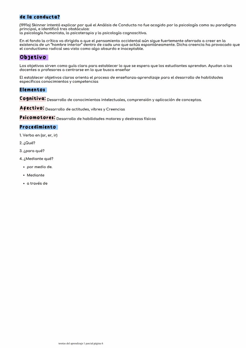 Teorías del aprendizaje
domingo, 14 de abril de 2024
07:00 p.m.
Que es aprendizaje
El aprendizaje es un proceso mediante el cual los seres h