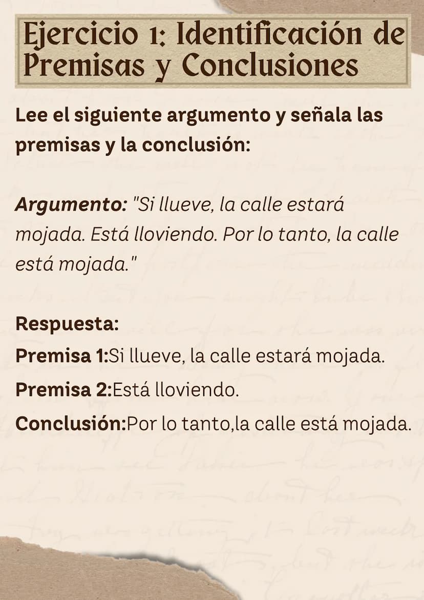 LÓGICA
PREMISAS
¿Qué es una
premisa?
Una premisa es una afirmación que
se utiliza como base para un
argumento. Se considera verdadera
(o se 