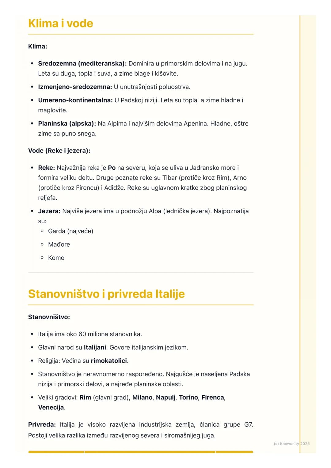 # Geografija Apeninskog
# poluostrva (Italija, San Marino,
# Vatikan)

## Uvod u Apeninsko poluostrvo

Apeninsko poluostrvo se nalazi u Južn
