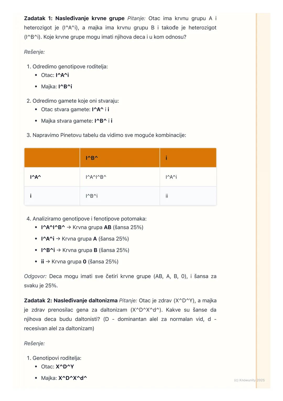 # Genetika čoveka

Uvod u genetiku čoveka

Genetika čoveka proučava kako se osobine prenose sa roditelja na decu. To
uključuje sve, od boje 