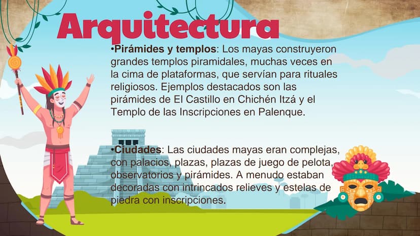 LA CIVILIZACIÓN
MAYA
מממממממממממממם Introducción
Los mayas fueron una de las
civilizaciones más importantes
de Mesoamérica. Su cultura
flore