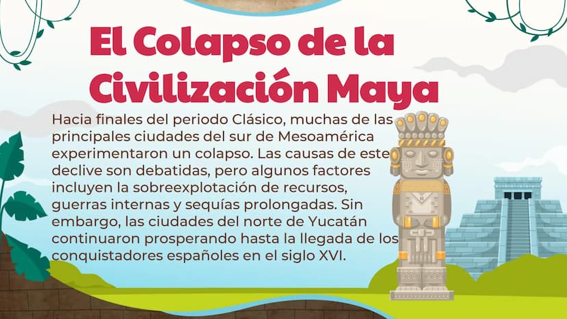LA CIVILIZACIÓN
MAYA
מממממממממממממם Introducción
Los mayas fueron una de las
civilizaciones más importantes
de Mesoamérica. Su cultura
flore