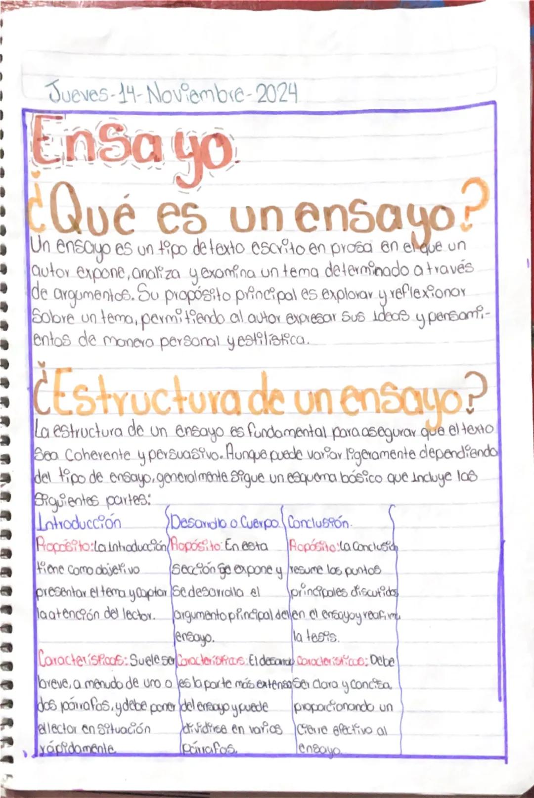 Todo sobre el ensayo: definición y estructura