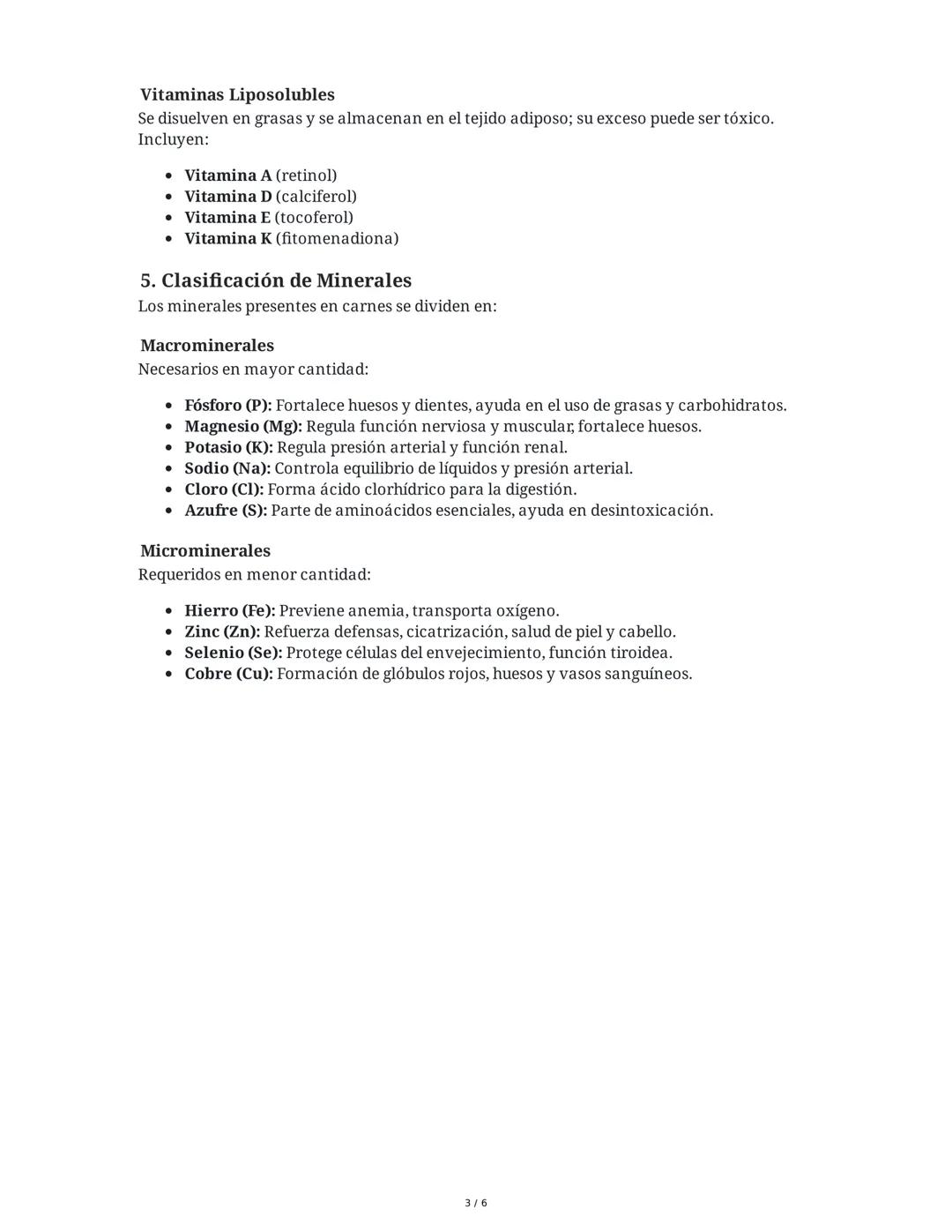 Vitaminas y Minerales
1. Introducción a las Vitaminas y Minerales
Las vitaminas y minerales son nutrientes esenciales que, aunque requeridos