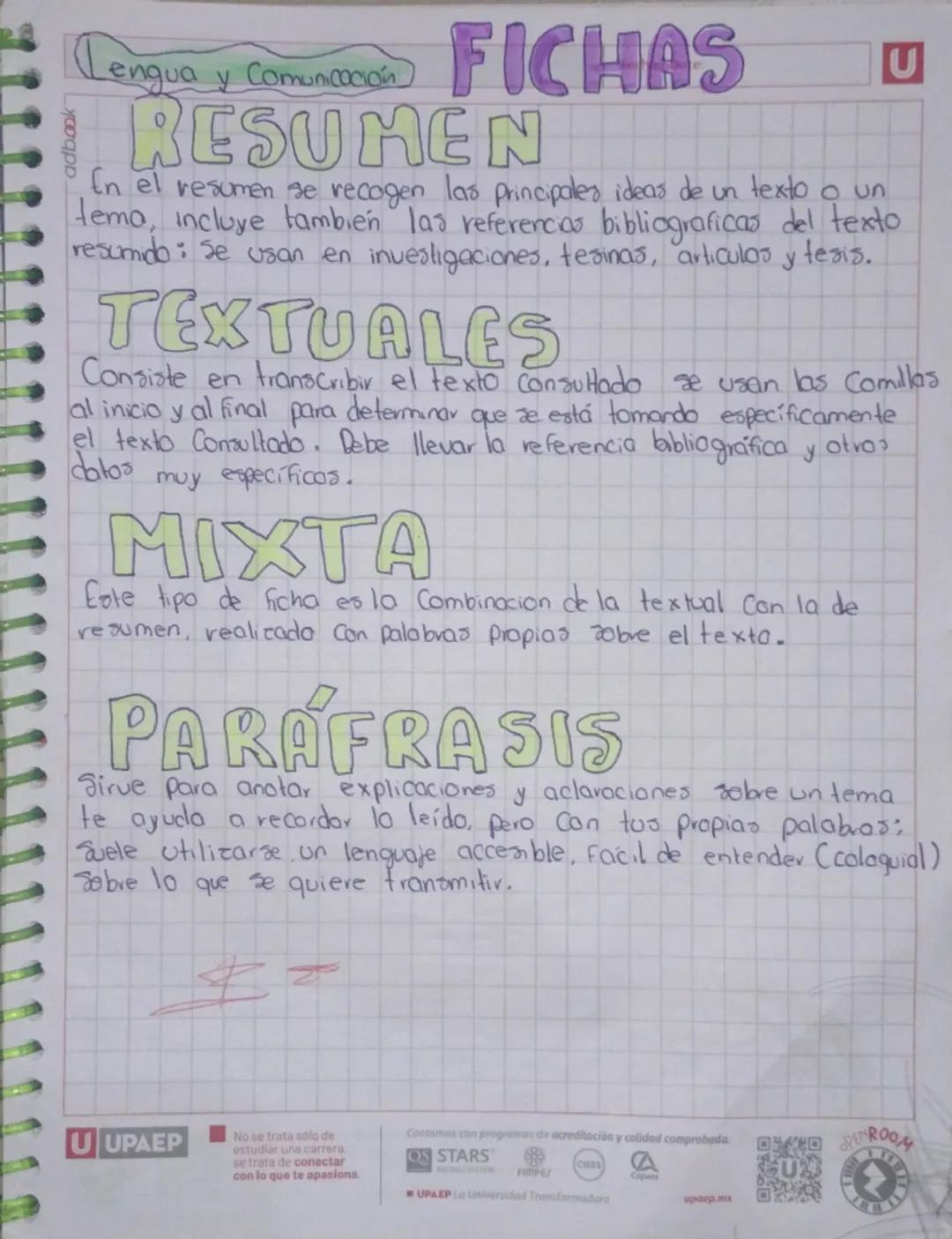 Tipos de Fichas y sus Ejemplos