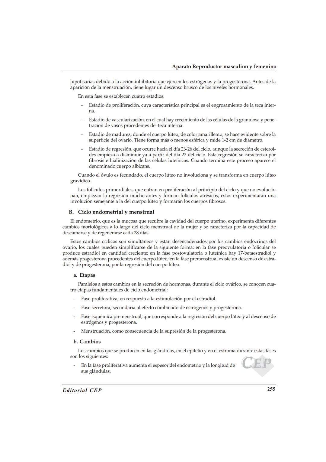 TEMA 46
ANATOMÍA Y FISIOLOGÍA DEL APARATO REPRODUCTOR
MASCULINO Y FEMEΝΙΝO
BIBLIOGRAFÍA
A. Cordova. Fisiologia Dinámica. Editorial Masson. 2